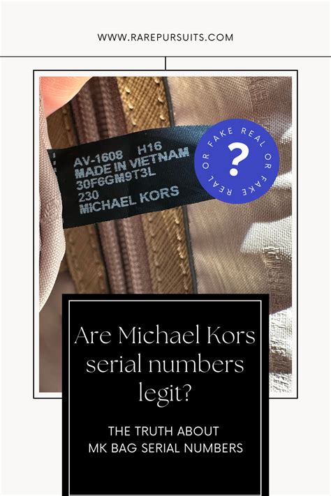 av 1406 michael kors|michael kors serial number lookup.